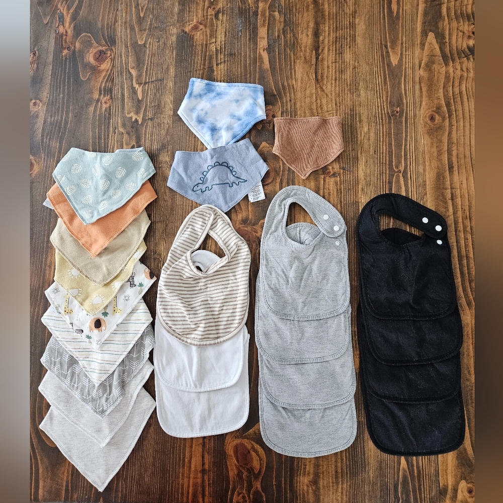 Baby Bibs and Bandanas Bundle
